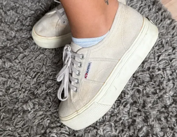Superga Sneaker Mit Plateu