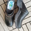 Sweden Clog – Orthopädische Holzclogs – Gr. 42 – Echtleder