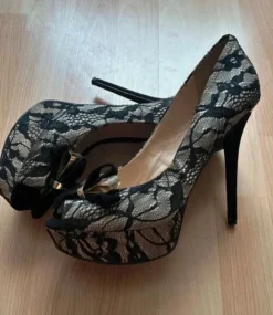 Talons Guess beige 🤍/dentelle noire 🖤