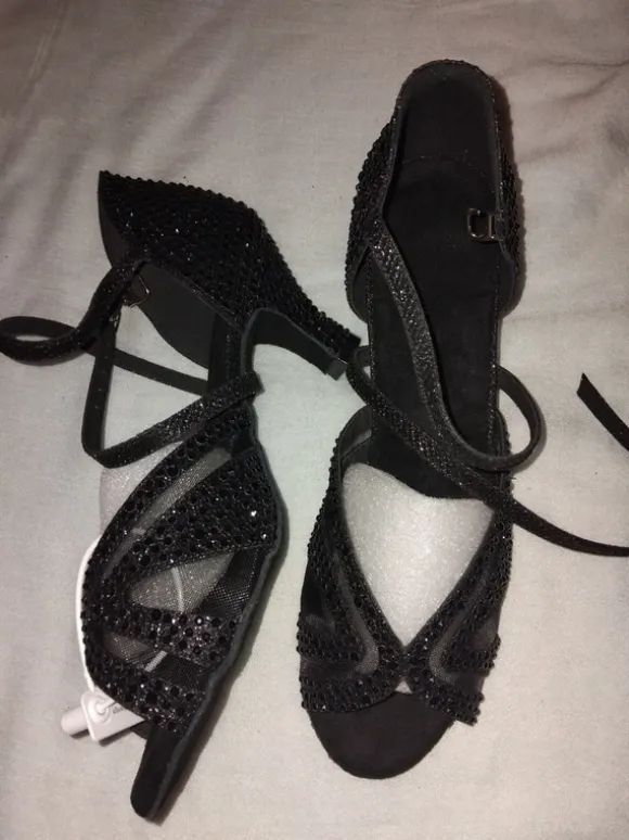 Tanzschuhe Damen Größe 39 schwarz