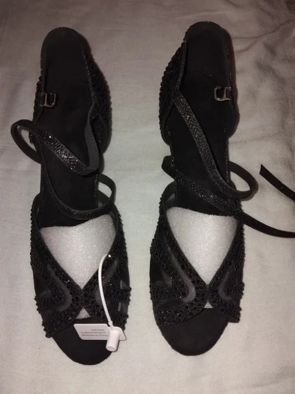 Tanzschuhe Damen Größe 39 schwarz