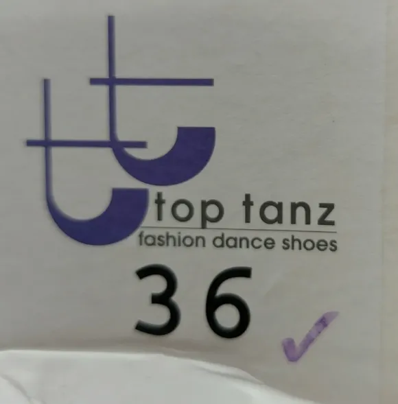 Tanzschuhe schwarz Gr.36