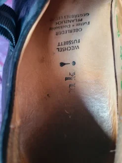 Think Schuhe Leder 36