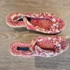 Tommy Hilfiger Boho Vintage Y2K Keilsandaletten 37 Plateau Espadrilles Blumen Pink