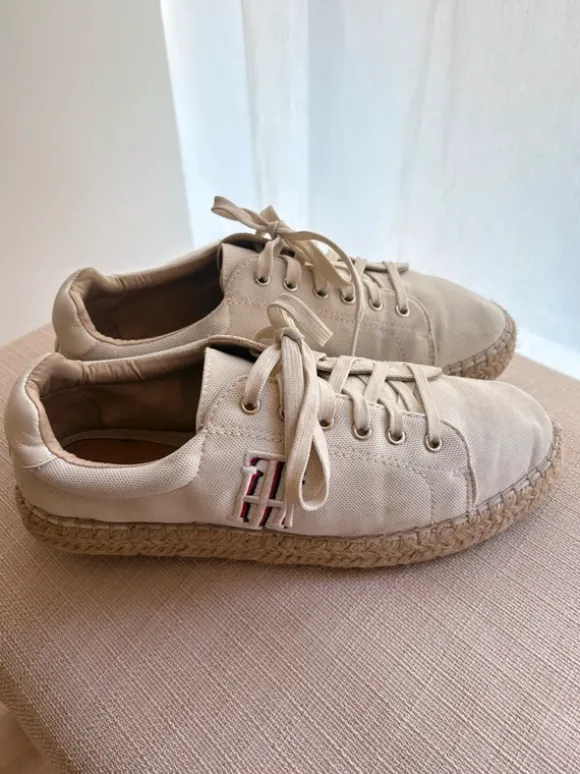 Tommy Hilfiger Sneaker / Espadrilles – Beige/Cream – Gr. 40