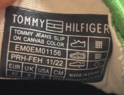 Tommy Jeans Slip-On Sneaker Gr. 42 Stylisch & mega bequem