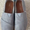 Toms Classic Grey Linen Rope Sole