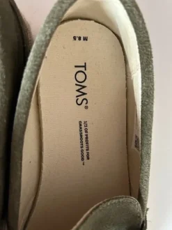 TOMS Espadrille Groen suede maat 41