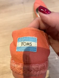 TOMS Espadrilles Slipper orange – Sommer Schuhe – guter Zustand
