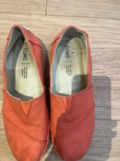 TOMS Espadrilles Slipper orange – Sommer Schuhe – guter Zustand