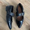 trendy pointy ballerinas