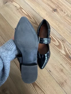 trendy pointy ballerinas
