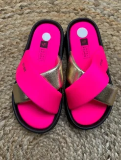 Tutto Fluor Gold Slides maat 39