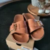 UGG cognac kleurige slippers maat 40