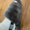 UGG Fluff Yeah Slides in Grau