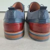 Van Lier schoenen, man, maat 44, blauw/bruin.