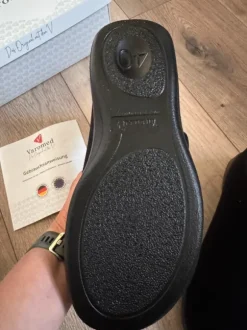 Varomed Verbandschuhe Klettschuh Genua Gr. 40 Schwarz