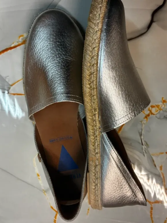 Verbenas Espadrilles / Schlupfschuhe Gold-Metallic (Gr. 41)