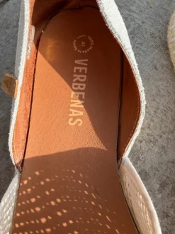 Verbenas Espadrilles Größe 41 weiß