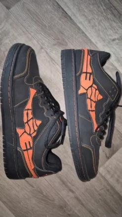 Vicinity Sneaker Schwarz Orange 44