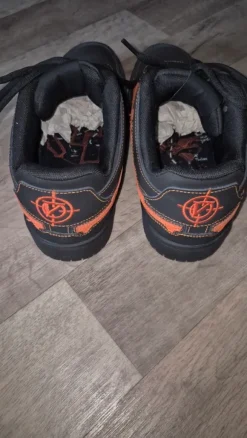 Vicinity Sneaker Schwarz Orange 44