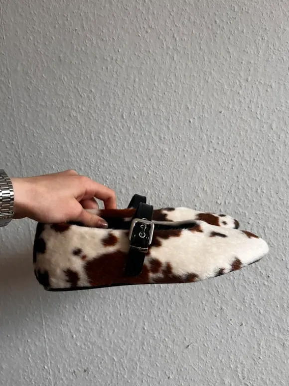 Vintage Ballerinas im Cow-Print🤍
