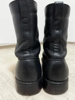 Vintage Continental Leder Boots Military Biker 43/44