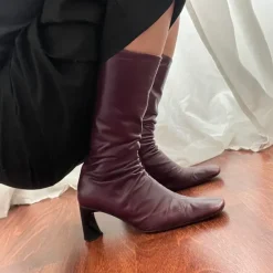 Vintage Italian leather heels
