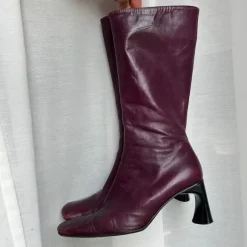 Vintage Italian leather heels