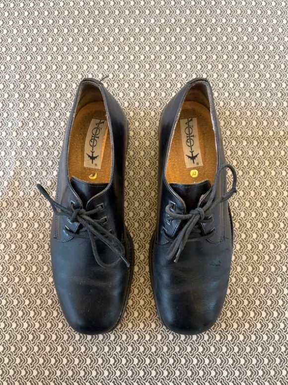 Vintage Leder Schuhe 43