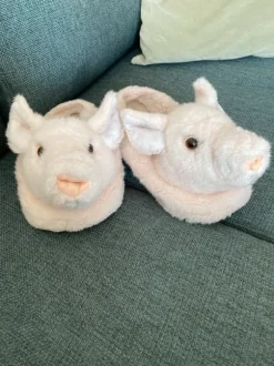 Vintage Schweine Puschen