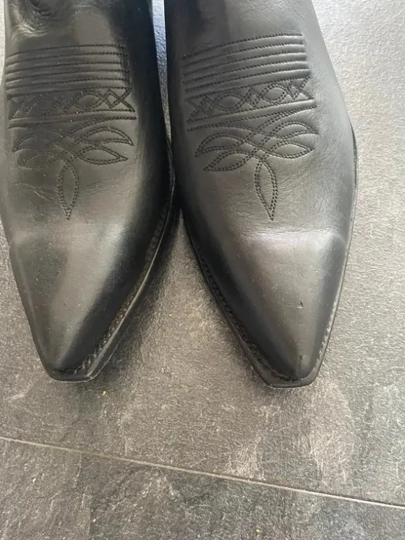 Vintage Sendra 2450 Cowboy Biker Boots (USA Y2K Streetwear Texas style)