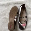 Vintage sportliche Ballerina Schmetterling y2k Sommer Schuhe Sandalen coquette rieker Ibiza Style