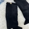 Viralen Shark boots in schwarz