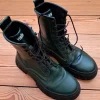 Virón Combat Boots in vegan leather made from apple, natural material