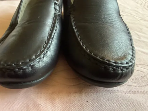Waldläufer Slipper schwarz Gr 5 38 Weite H bequem wie neu