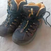 Wanderschuhe Stiefel Meindl Gr 26 schwarz orange