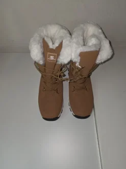 Wasserdichte Winterstiefel aus Wolle für Herren, Größe 44