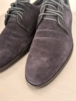 Wildleder Anzugschuhe dunkelblau Joop