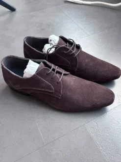 Wildleder Anzugsschuhe neu Anzug Schuhe Herren