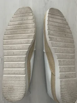 Witte instappers maat 42 Verbenas Espadrilles