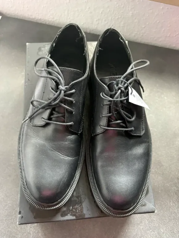 Zign Herren Schnürschuhe Schwarz