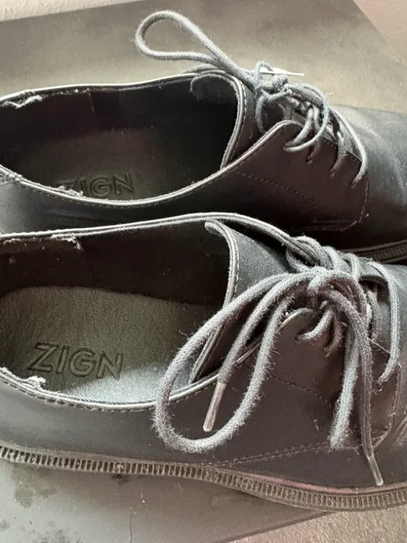 Zign Herren Schnürschuhe Schwarz