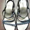 zilverkleurige sandalen van Canda