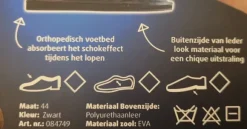 Zweedse muiltjes nieuw maat 44